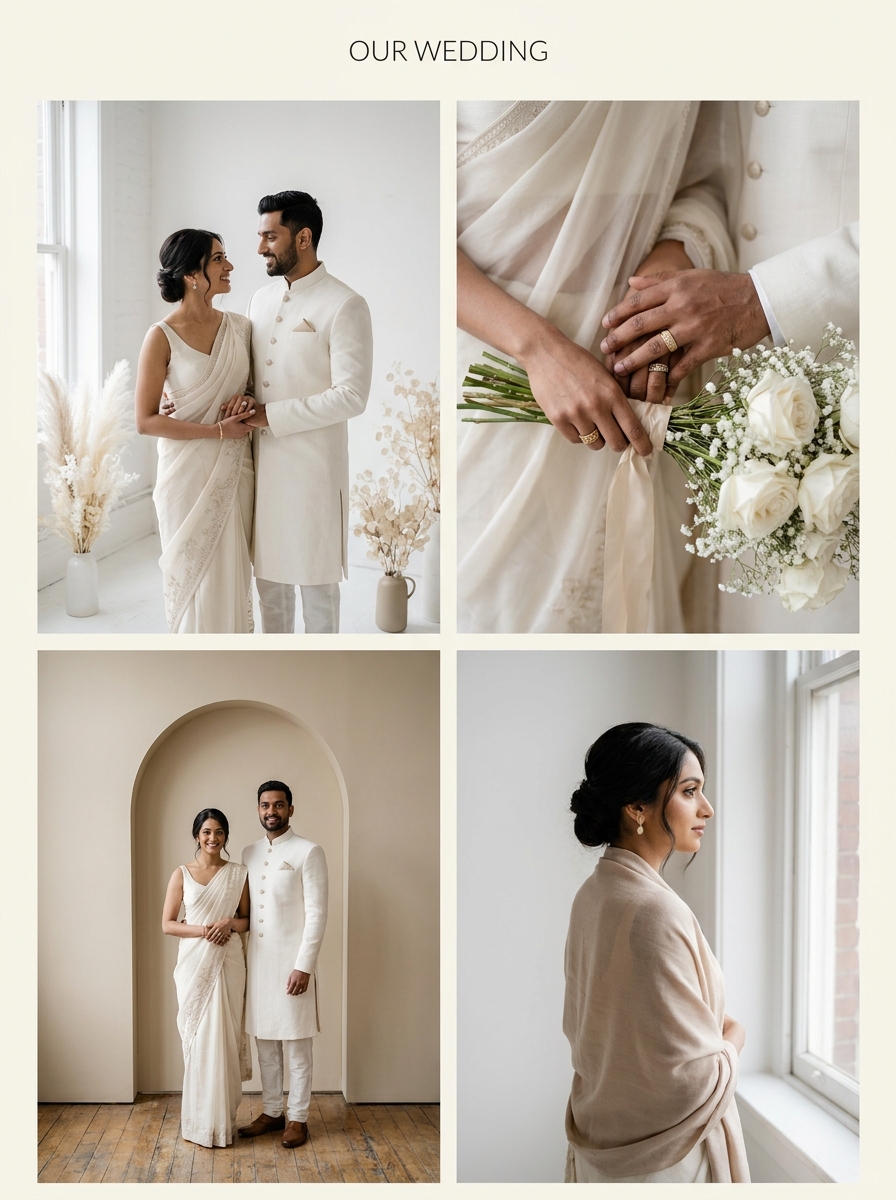 Sachini and Amal wedding portrait