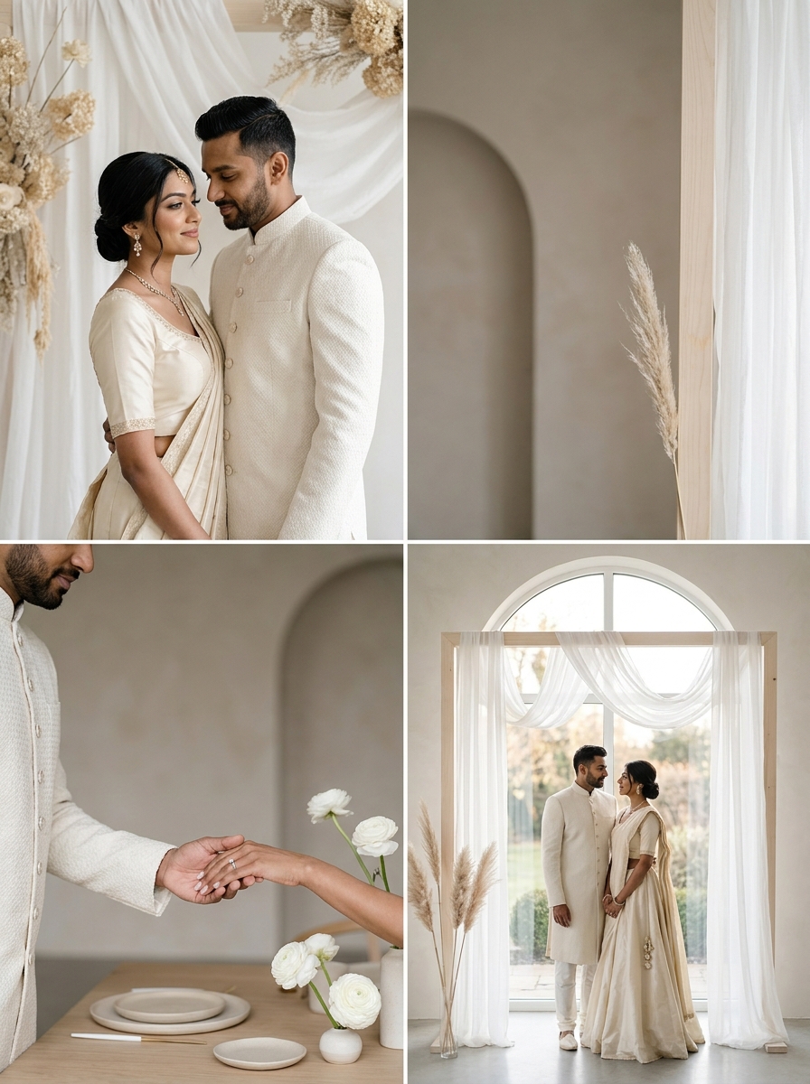 Wedding editorial photograph